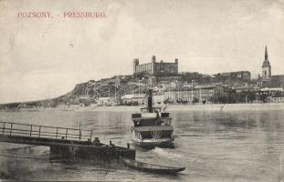 Pozsony, vár / castle, SS Pozsony (small tear)