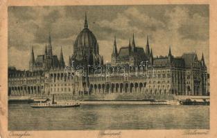 Budapest V. Országház, Parlament, gőzhajó (EB)
