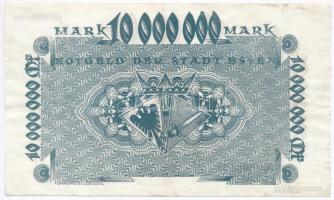Németország / Weimari Köztársaság / Essen 1923. 10.000.000M szükségpénz vízjeles papíron T:III kis s...