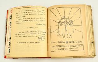 1915-1916 a Jendrassik Tibor (?-?) és a tragikus sorsú Jendrassik Aurél (1904-1927) szerkesztette Bo...