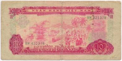 Dél-Vietnám 1966 (1975). 10D T:III- kopott South Viet Nam 1966 (1975). 10 Dong C:VG worn Krause 43