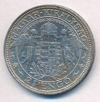 1938. 2P Ag "Madonna" T:2 patina
Adamo P7