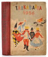 Tarkabarka 1956. Mesék, versek, játékok. Válogatta és szerkesztette T. Aszódi Éva. A címlapot rajzolta Szecskó Tamás. Bp.,1956,Ifjúsági könyvkiadó. Kiadói illusztrált félvászon-kötés, kopottas borítóval, de belül jó állapotban.