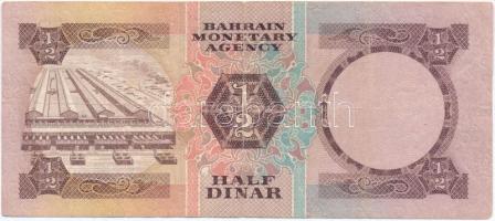 Bahrein 1973. 1/2D T:III- tűly.
Bahrain 1973. 1/2 Dinar C:VG needle holes
Krause 7