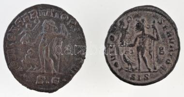 Római Birodalom / Siscia / I. Constantinus 313. AE Follis (3,04g) + Thesszaloniki / I. Constantinus ...