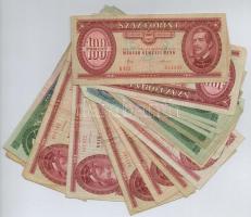 20db-os vegyes magyar forint bankjegy tétel T:II,III,III-