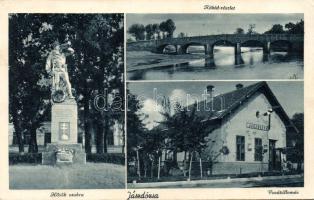 Jászdózsa vasútállomással