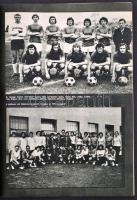 1974-1975 Fradi-Híradó öt száma. 1974. február, május, október, december, 1975. június. Szerk.: Várs...