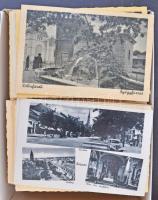 ~345 db nagyrészt különféle használatlan 1938-1941 körüli képeslap Magyarország és a történelmi Magy...