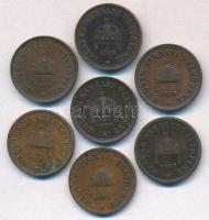 1893KB-1903KB 1f Br (7x) T:2-3