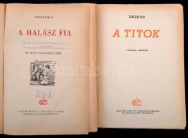 Vegyes könyvtétel, 2 db:
Frajerman: A halász fia és más elbeszélések. Fordította Faragó László. Int...