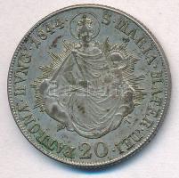 1844B 20kr Ag "V. Ferdinánd" T:2 patina
Huszár 2081., Unger III.:1419