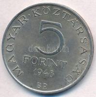 1948. 5Ft Ag "Petőfi" T:2
Adamo EM1