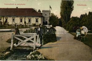 Félixfürdő, Baile Felix; Ferencfürdő és parkrészlet / spa, park