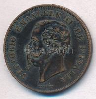 Olaszország 1861M 5c Cu "II. Viktor Emanuel" T:2- 
Italy 1861M 5 Centesimi Cu "Vitto...