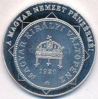 DN "A magyar nemzet pénzérméi - Az utolsó körmöcbányai veret 1920-1926" Ag emlékérem tanús...