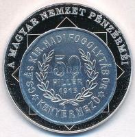 DN "A magyar nemzet pénzérméi - A háború kétnyelvű pénze 1914-1918" Ag emlékérem tanúsítvá...