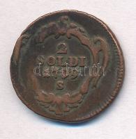 Olasz Államok / Gorizia 1799S 2s Cu T:3 Italian States / Gorizia 1799S 2 Soldi Cu C:F