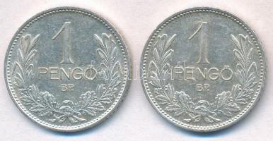 1937. 1P Ag + 1938. 1P Ag T:1- Adamo P6