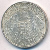 1937. 2P Ag "Madonna" T:1-2 Adamo P7