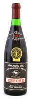 1986 Vinakoper Refosk szlovén száraz vörösbor, bontatlan palackban, 0,75 l / Unopened bottle Szlovenian red vine