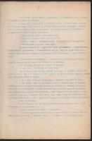 cca 1943 Szili Leontin "Majdnem szerelem" c. regényének filmvázlata, tűzött gépirat, folto...