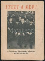 1949 "Ítélt a nép!", kihajtható képes ismertető Mindszenty elítélésről