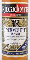 cca 1985 Riccadonna Vermouth Bianco, bontatlan, 1 l / Unopened bottle Vermouth
