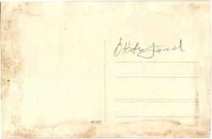 Ótátrafüred, Stary Smokovec, Alt-Schmecks; teniszpálya, játékvezetői szék a bíróval / referee, tenni...