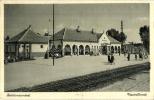 Zamárdi, Balatonzamárdi; Vasútállomás (Rb)