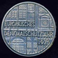 NSZK 1975. 5M Ag "Európai műemlékvédelmi év" T:1/2