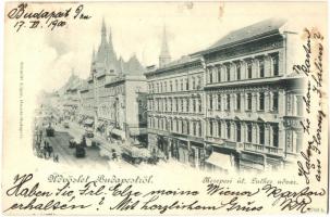 Budapest - 17 db régi városképes lap, vegyes minőség / 17 pre-1945 town-view postcards, mixed quality