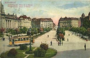 Budapest - 17 db régi városképes lap, vegyes minőség / 17 pre-1945 town-view postcards, mixed qualit...