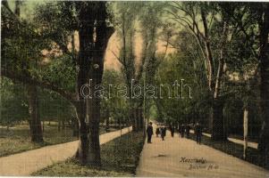 13 db régi magyar városképes lap, vegyes minőség / 13 pre-1945 Hungarian town-view postcards, mixed ...