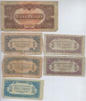 1944. 1P-100P "A Vöröshadsereg Parancsnoksága" (10x) T:III,III-