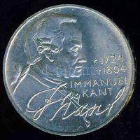 NSZK 1974. 5M Ag "Immanuel Kant" T:1/2
