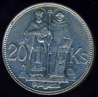 Szlovákia 1941. 20K Ag "St.Kyrill és St. Methodius" T:1/2
