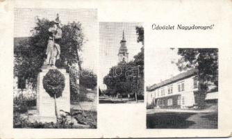 Nagydorog katonai emlékművel