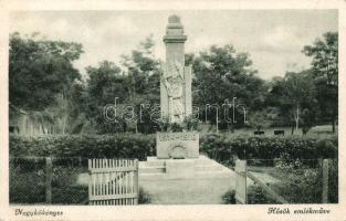 Nagykökényes katonai emlékmű