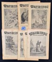 1940-1941 Magyar Tavasz c. irredenta folyóirat. Szerk.: Siklaki István. II. (XX.) évf. 1-12. szám, 3 szám hiányzik. Papírkötés, foltos lapokkal, kisebb szakadásokkal. A 6-12. szám között: A polgári fiú és leányiskolai tanulók gyakorlati irányú folyóirata alcímmel.