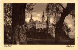 Munkács, Mukacheve, Mukacevo - 2 db régi városképes lap, kolostor / 2 pre-1945 town-view postcards, ...