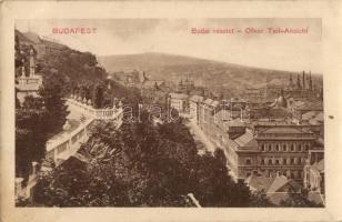 Budapest - 12 db főleg régi városképes lap / 12 mostly pre-1945 town-view postcards