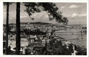 Budapest - 12 db főleg régi városképes lap / 12 mostly pre-1945 town-view postcards