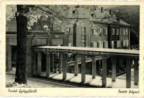 Parád-Gyógyfürdő - 8 db régi megíratlan városképes lap / 8 pre-1945 unused town-view postcards