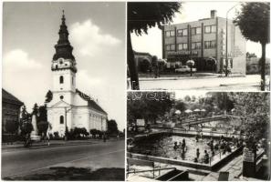 35 db modern és régi magyar városképes lap, közte 2 leporelló. vegyes minőség / 35 modern and pre-19...