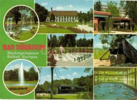 18 db MODERN német (NSZK) városképes lap szabadtéri nagysakk motívummal / 18MODERN German town-view ...