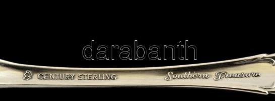 Ezüst(Ag) gyermek evőkanál, jelzett, h: 16,5 cm, nettó: 36,8 g