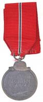 Német Harmadik Birodalom 1942. "Az 1941/1942. évi Keleti Téli Hadjárat Emlékérme" fém kitü...