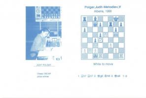 7 db MODERN sakk képeslap, sakkjátszma állás képeslapokon / 7 MODERN chess postcards, chess games on...