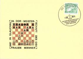 7 db MODERN sakk képeslap, sakkjátszma állás képeslapokon / 7 MODERN chess postcards, chess games on...
